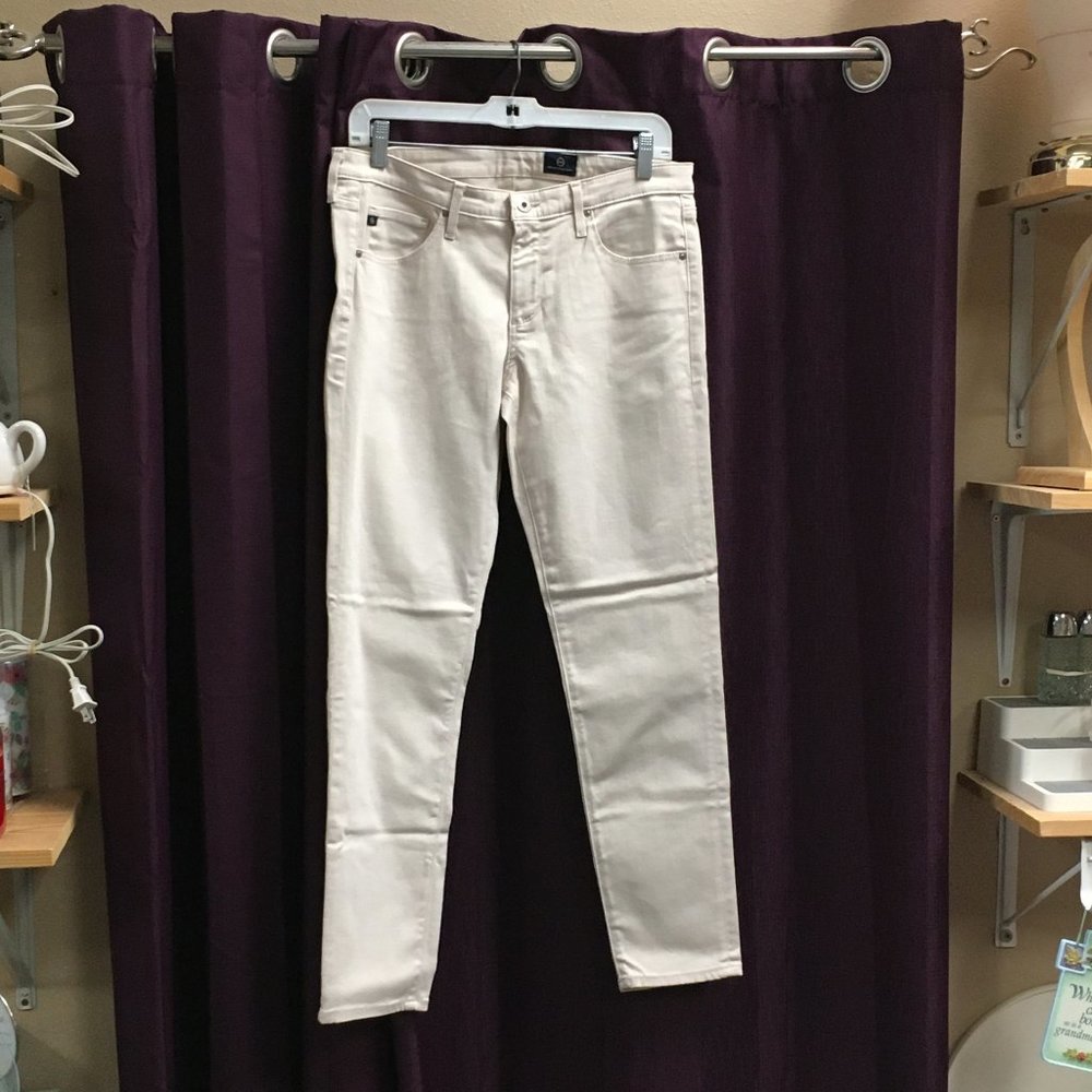 Ag Adriano Goldschmied Khaki Skinny Jeans